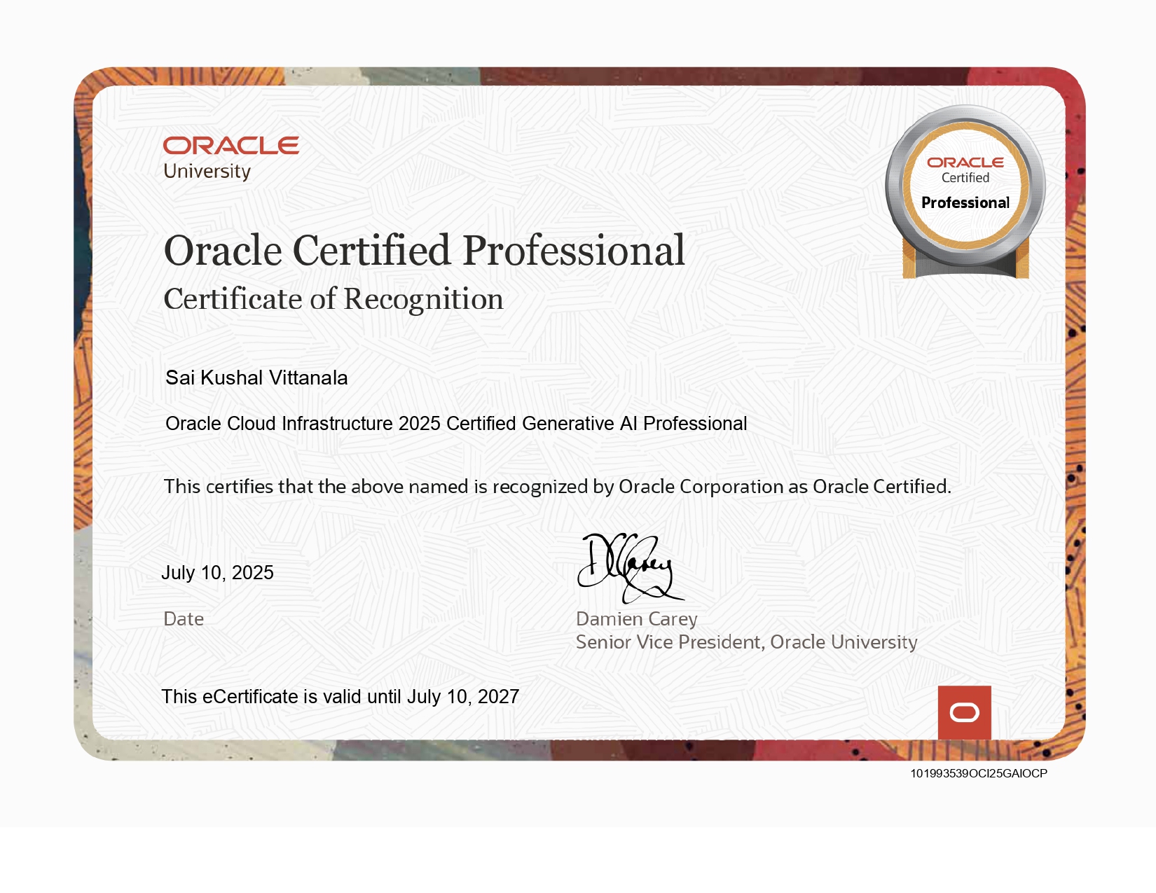 Oracle Cloud Infrastructure Foundations